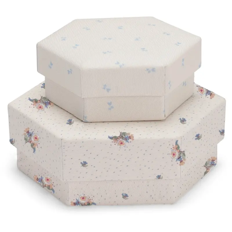 Konges Sløjd Flower Bouquet /Petit Bisou Blue Padded Box Set 1