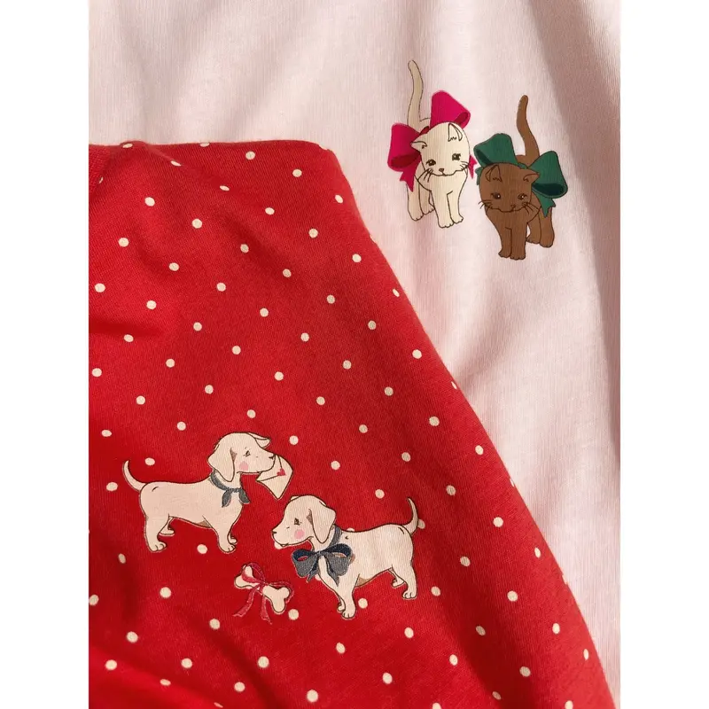 Konges Sløjd Fraise Dot Famo Box Fit Set Gots 4