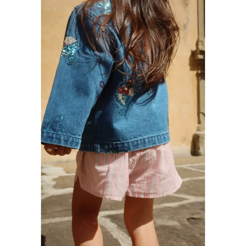 Konges Sløjd Gelato Magot Sequin Denim Jacket Gots 4