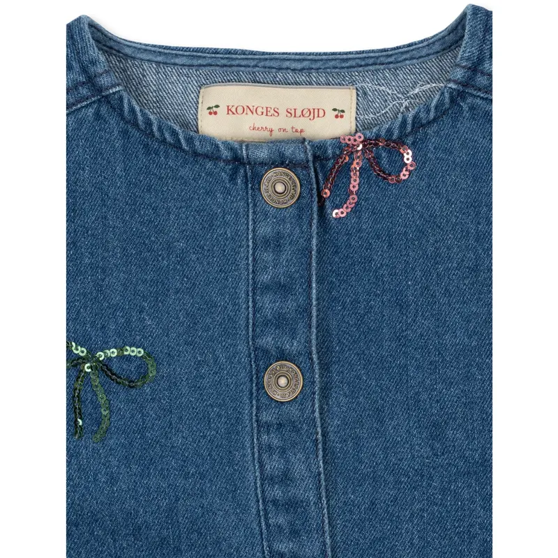 Konges Sløjd Gelato Magot Sequin Denim Jacket Gots 5