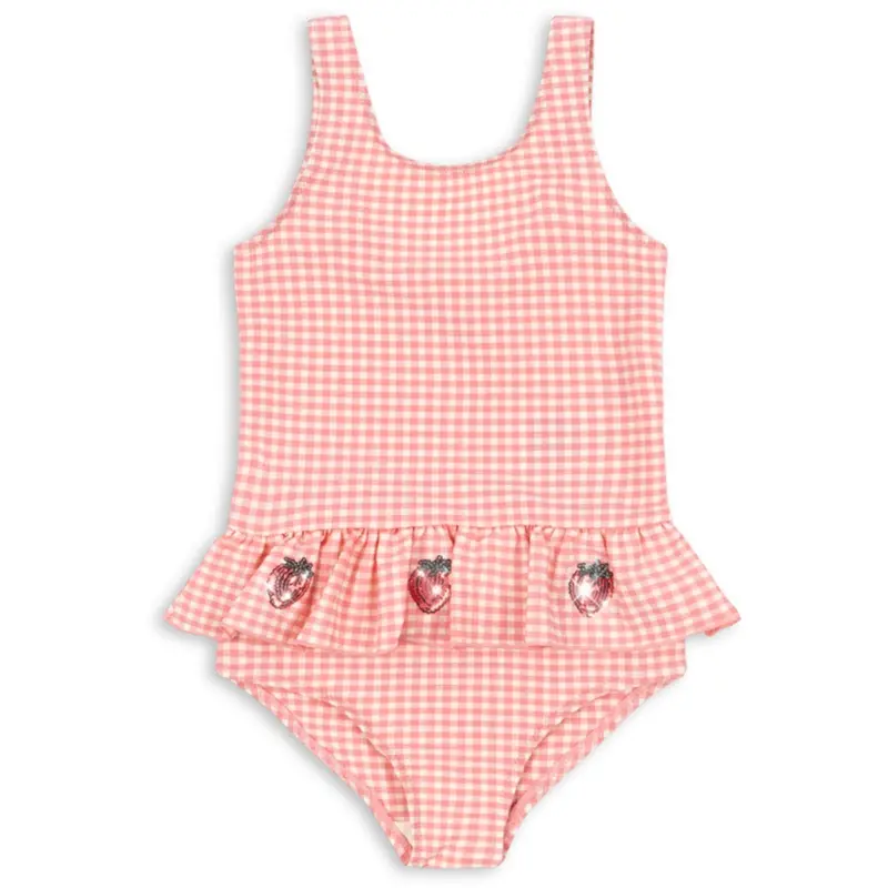 Konges Sløjd Geranium Pink Etta Swimsuit 1