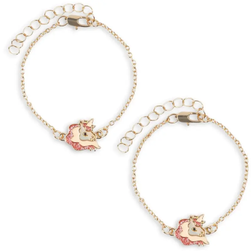 Konges Sløjd Gold 2 Pack Unicorn Bestie Bracelets 1