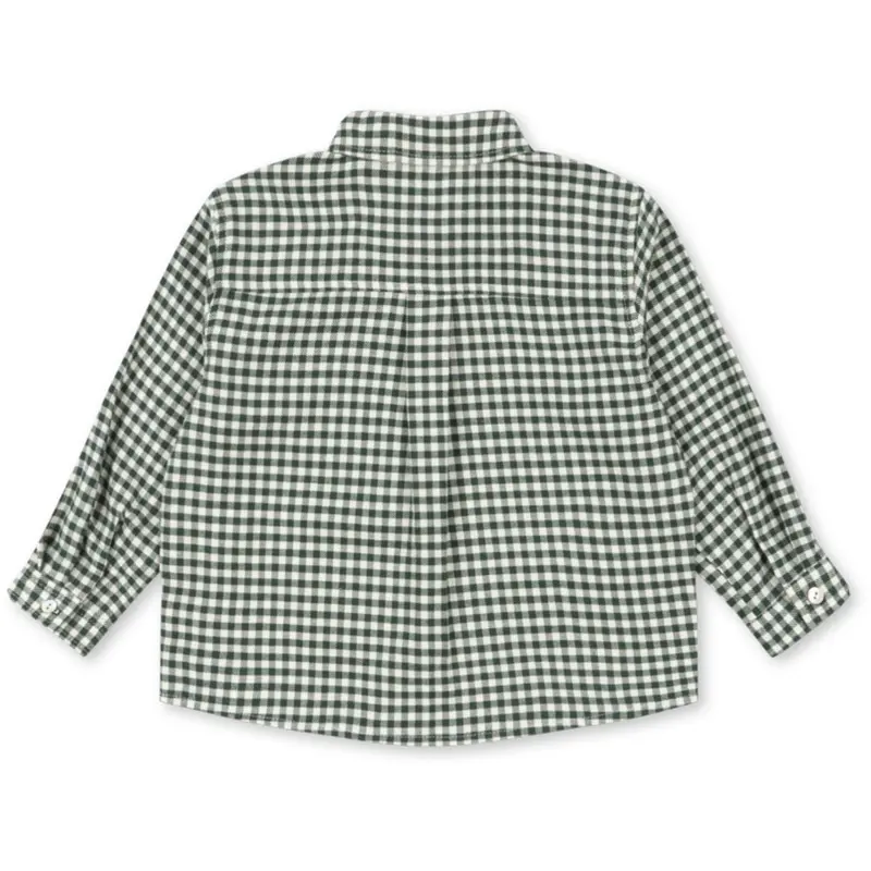 Konges Sløjd Green Check Foret Ls Shirt Gots 7