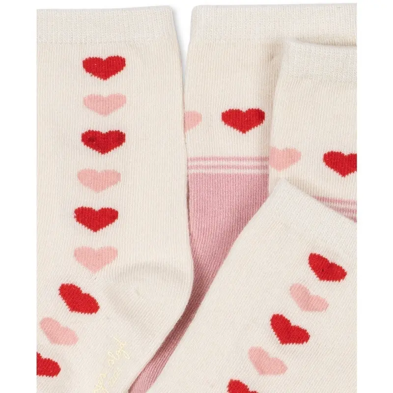 Konges Sløjd Heart 2 Pack Jaquard Socks 1