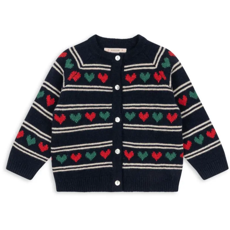 Konges Sløjd Heart Belou Knit Cardigan 1
