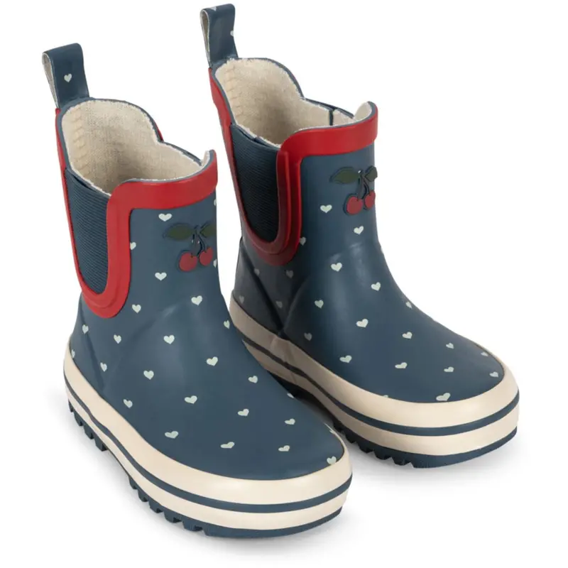 Konges Sløjd Heart Blues Roi Printed Rain Boot 1
