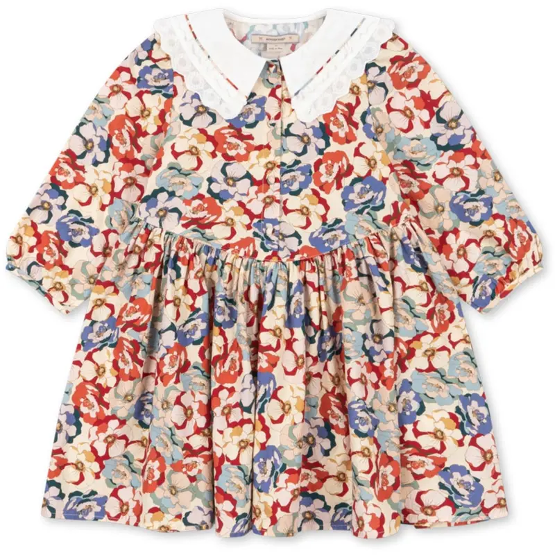 Konges Sløjd La Rosa Coeur Collar Dress Gots 1