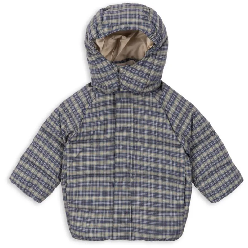 Konges Sløjd Laurel Blue Check Nuka Deux Jacket Grs 1