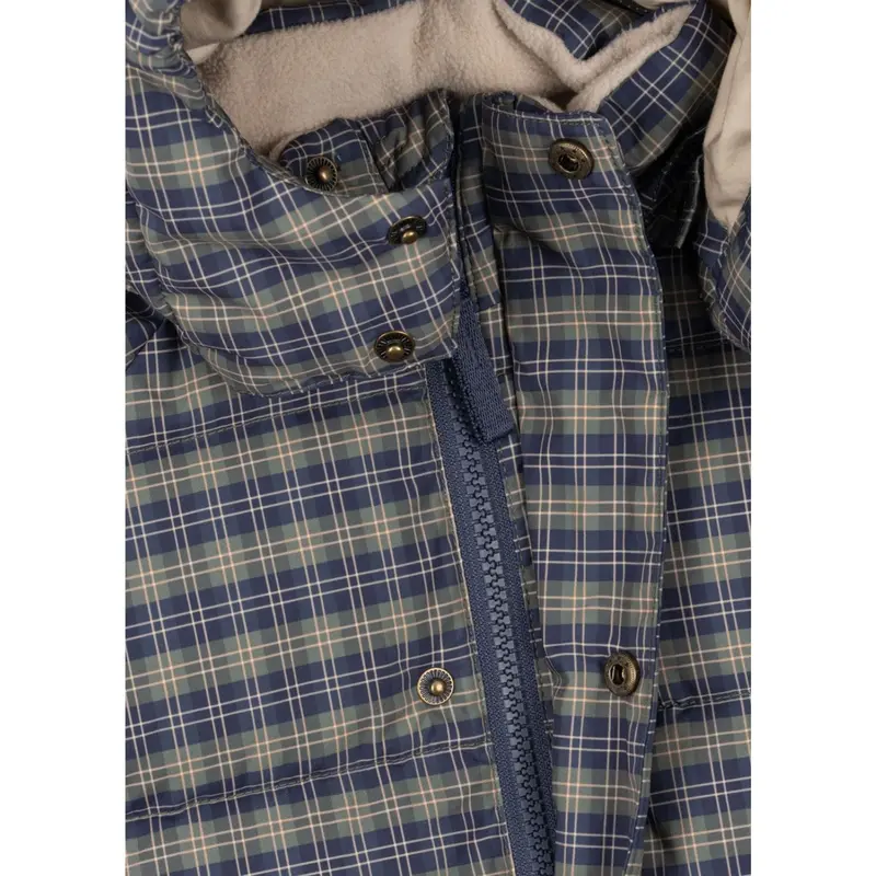 Konges Sløjd Laurel Blue Check Nuka Deux Jacket Grs 6