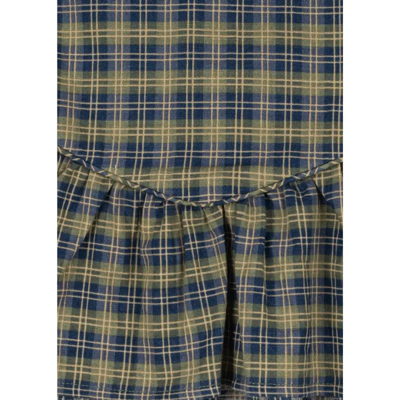 Konges Sløjd Laurel Blue Check Terre Blouse Gots 3