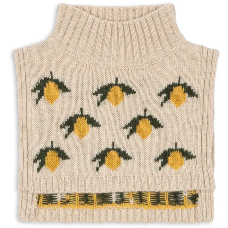 Konges Sløjd Lemon Belou Lemon Knit Neckwarmer. 1