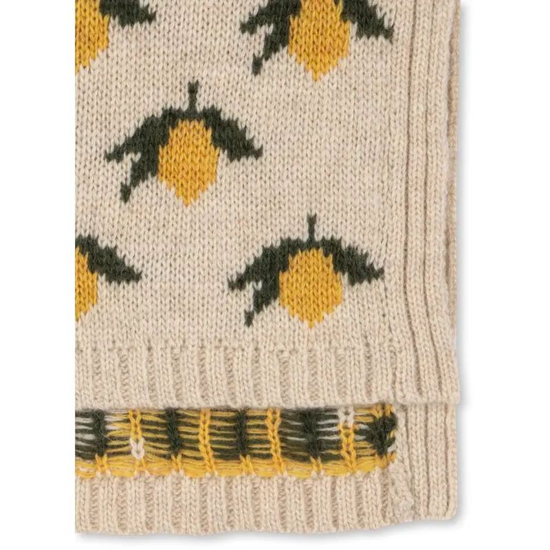 Konges Sløjd Lemon Belou Lemon Knit Neckwarmer. 2