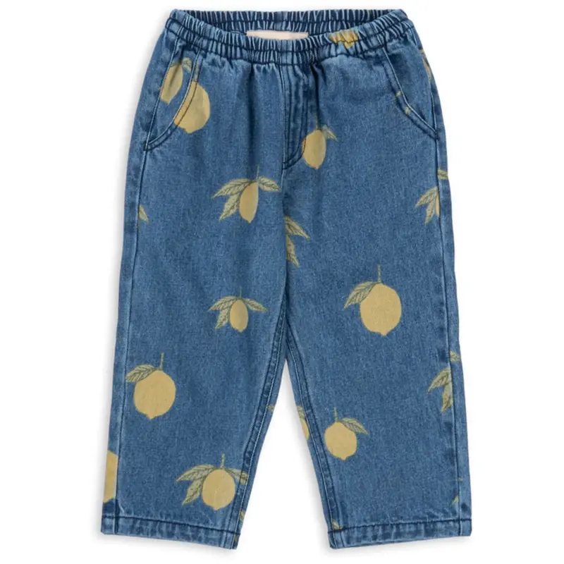 Konges Sløjd Lemon Denim Magot Pants Gots 1