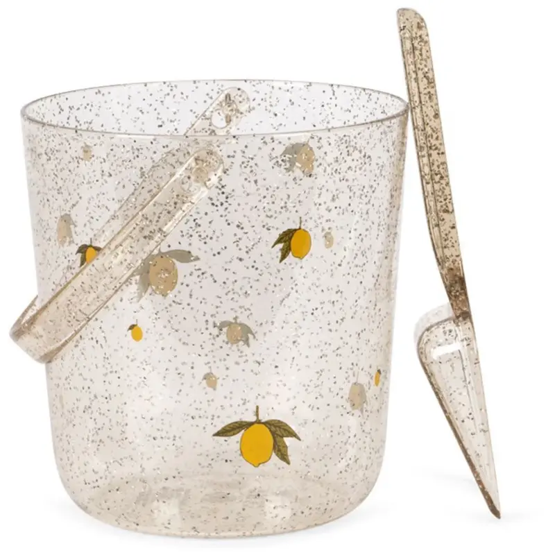 Konges Sløjd Lemon Glitter Bucket And Shovel Print 1