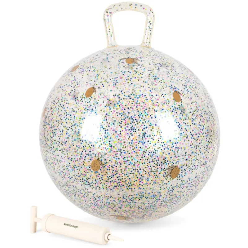 Konges Sløjd Lemon Glitter Jump Ball 1