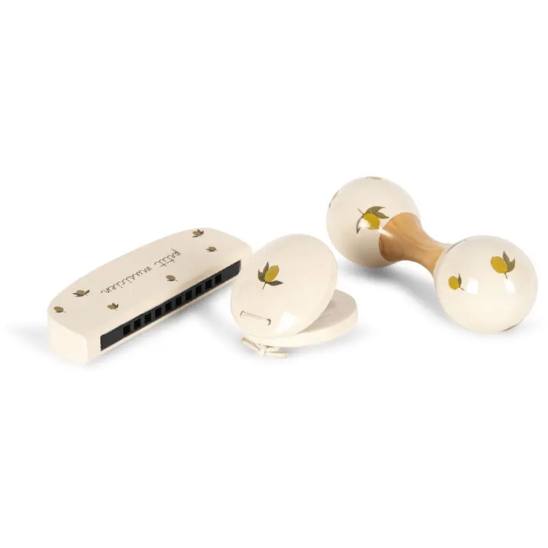 Konges Sløjd Lemon Music Set Petit Lemon Glossy Fsc 1