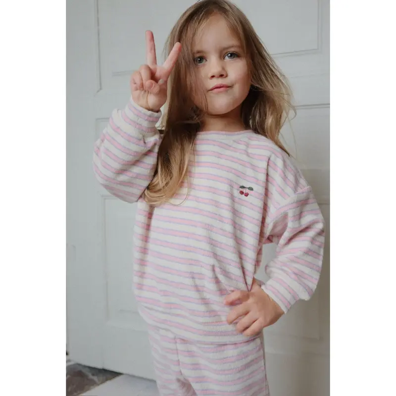 Konges Sløjd Lolly Stripe Itty Sweat Pants Gots 2