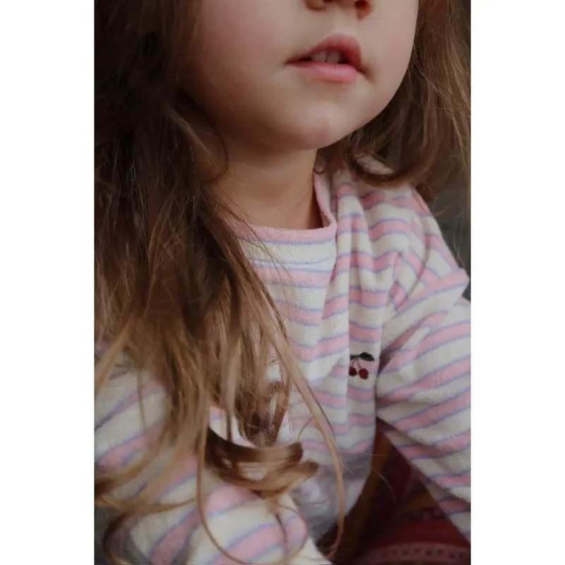 Konges Sløjd Lolly Stripe Itty Sweat Shirt Gots 4
