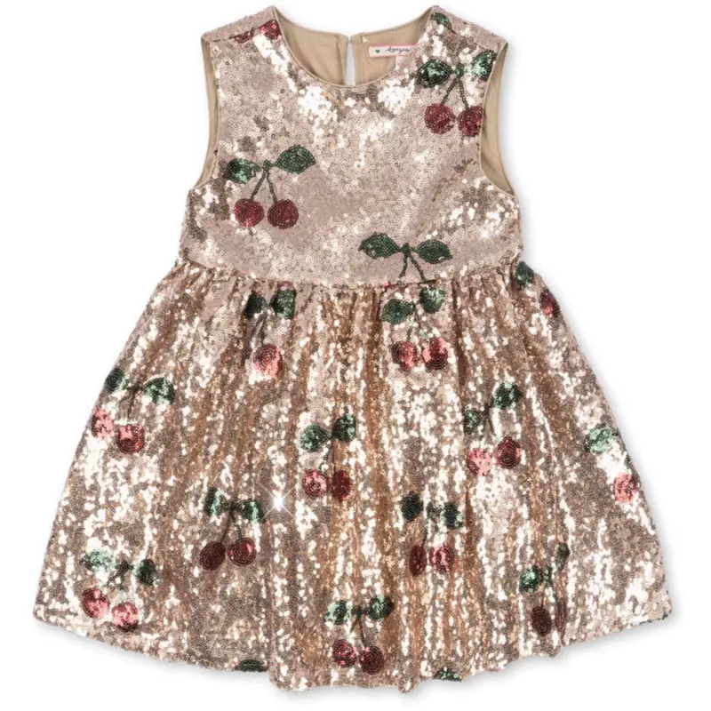 Konges Sløjd Ma Grande Cerise Starla Sequin Dress 1