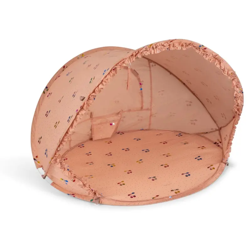 Konges Sløjd Ma Grande Fairy Cherry Mini Beach Tent Pop Up Uv 50+ Lace 1