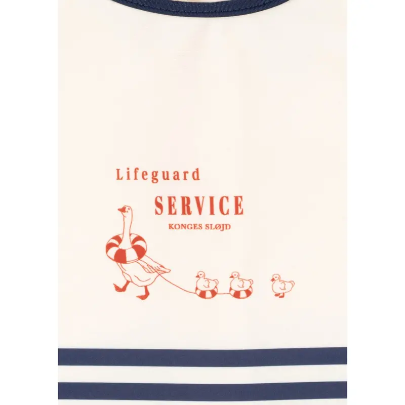 Konges Sløjd Marin Stripe Aster Onesie Grs 4