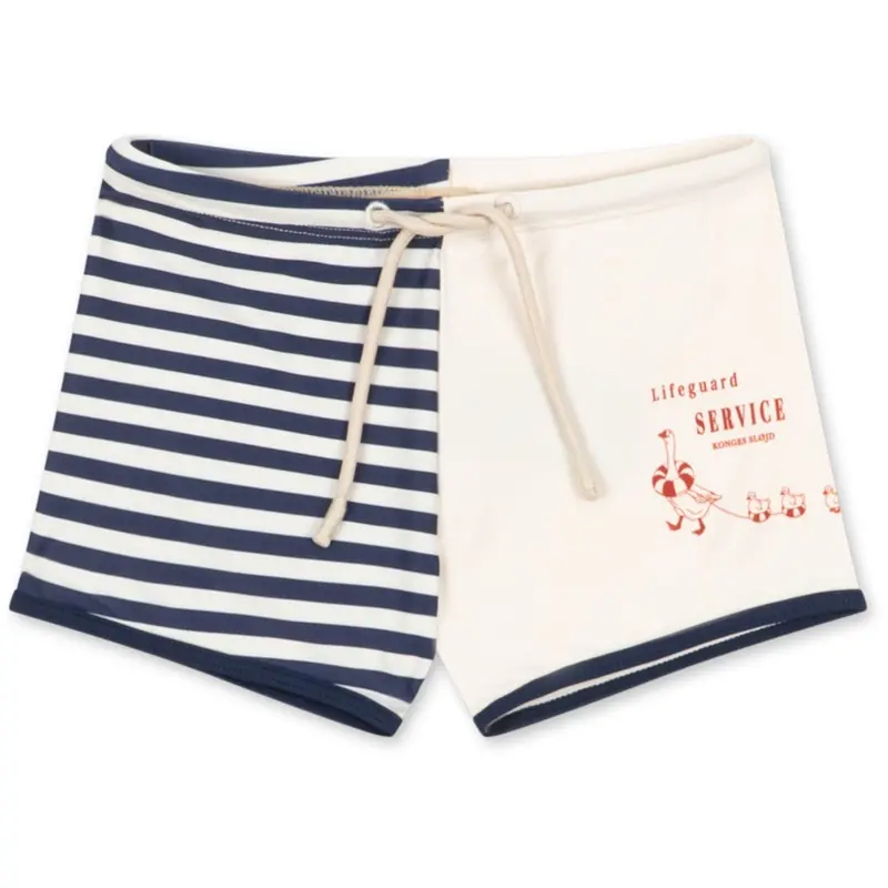 Konges Sløjd Marin Stripe Aster Swim Pants Grs 1