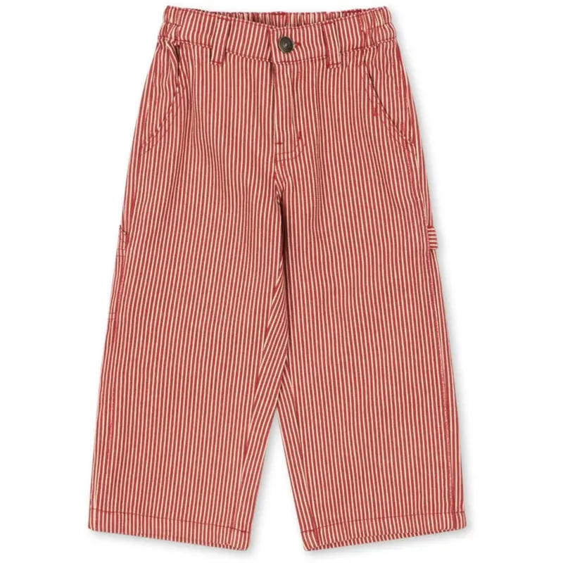 Konges Sløjd Milk Rouge Stripe Luc Pants Gots 1