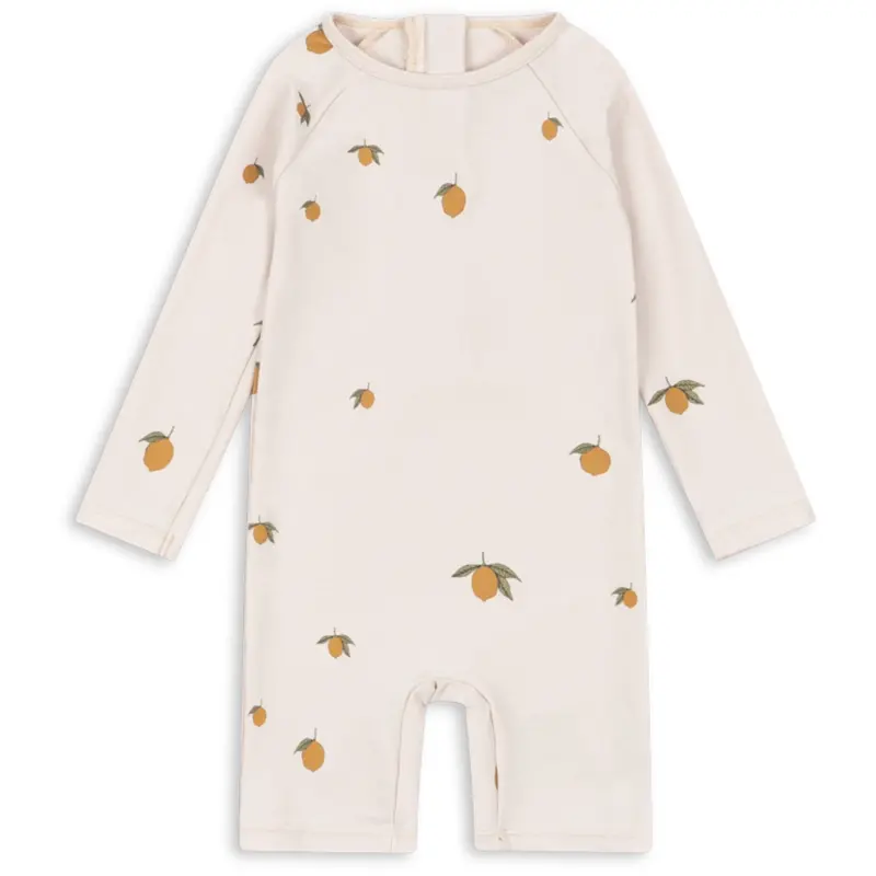 Konges Sløjd Mon Grand Citron Aster Onesie Grs 1