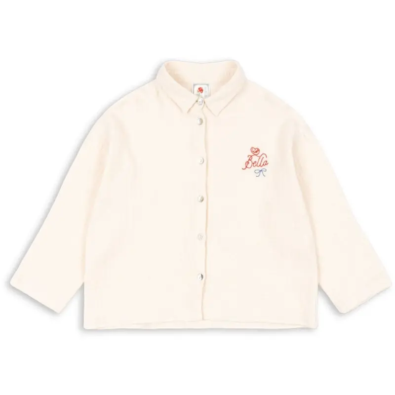 Konges Sløjd Mother Of Pearl Rhw X Ks Bella Shirt Gots 1
