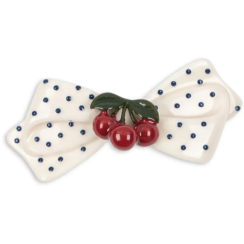 Konges Sløjd Multi Cherry Dot Hair Clip 1