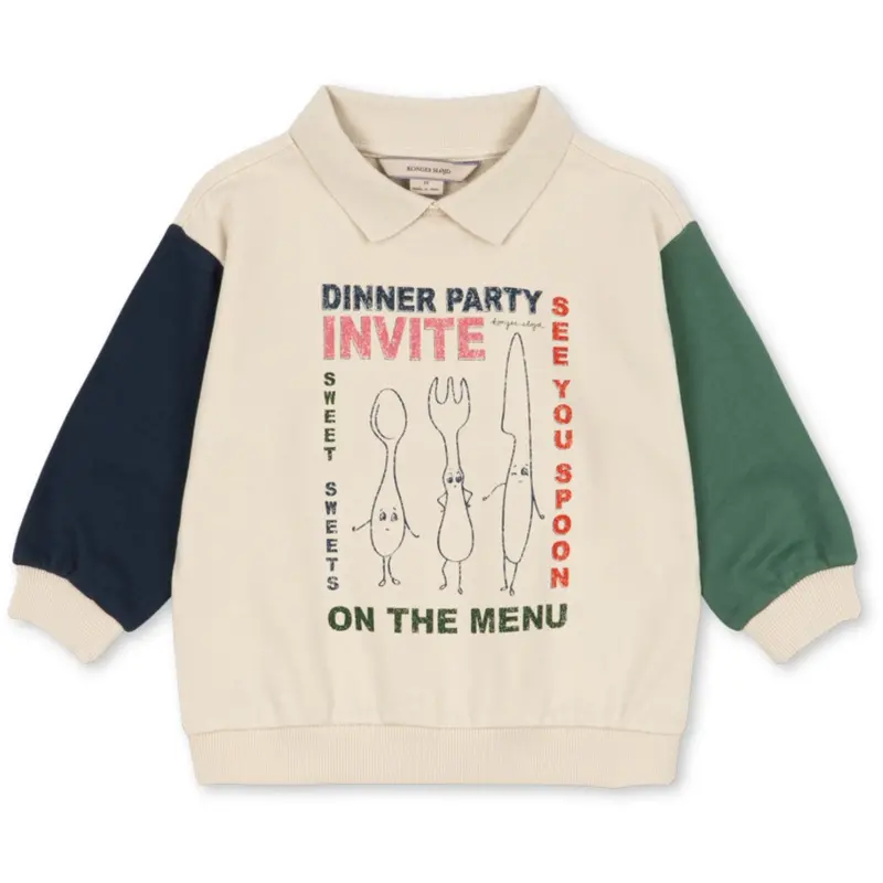 Konges Sløjd Multi Color Spotty Ls Polo Gots 1