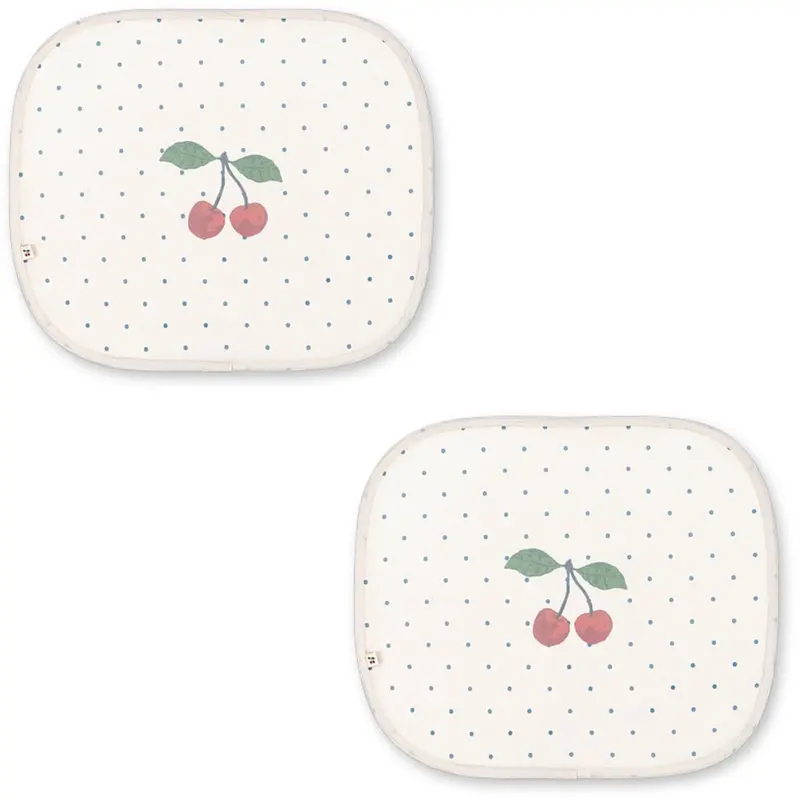 Konges Sløjd Navy Dot 2 Pack Car Sunshade 1