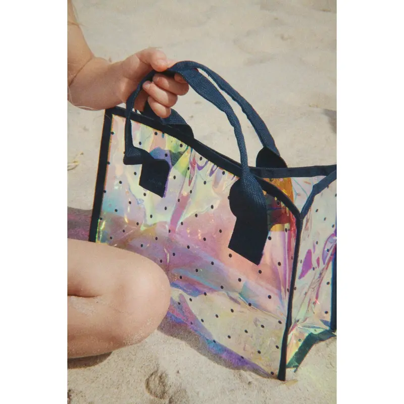 Konges Sløjd Navy Dot Beach Bag 1