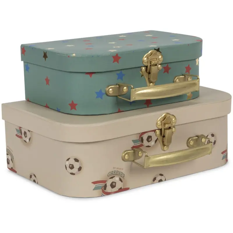Konges Sløjd Off White/Kick It 2 Pack Suitcase Fsc 1