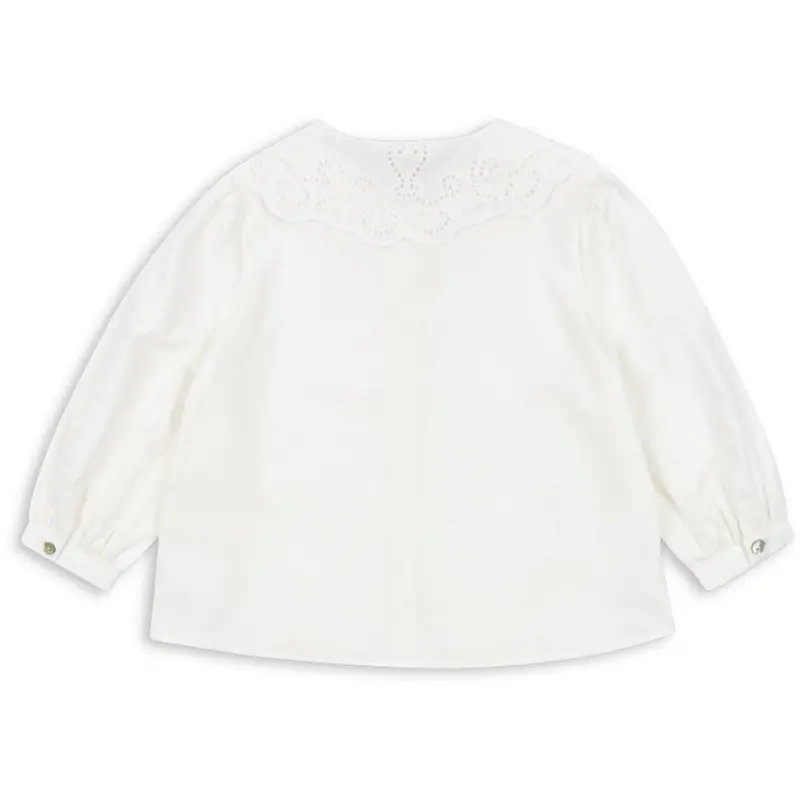 Konges Sløjd Optic White Rilo Collar Shirt Gots 6