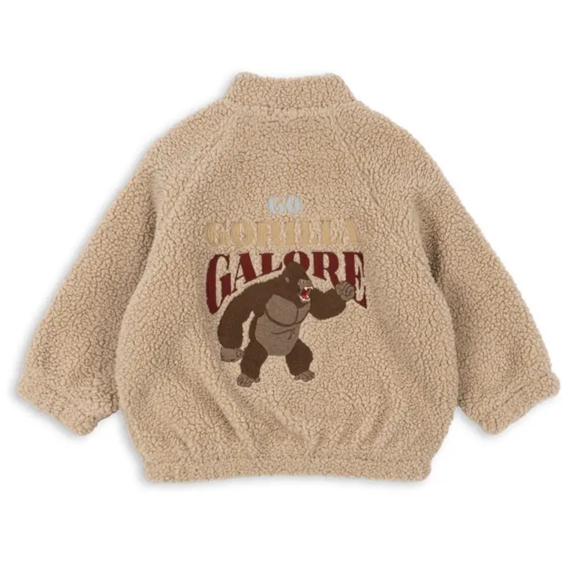 Konges Sløjd Oxford Tan Jazz Teddy Bomber Jacket Grs 7