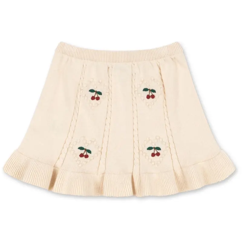 Konges Sløjd Pearled Ivory Soleil Skirt Gots 4