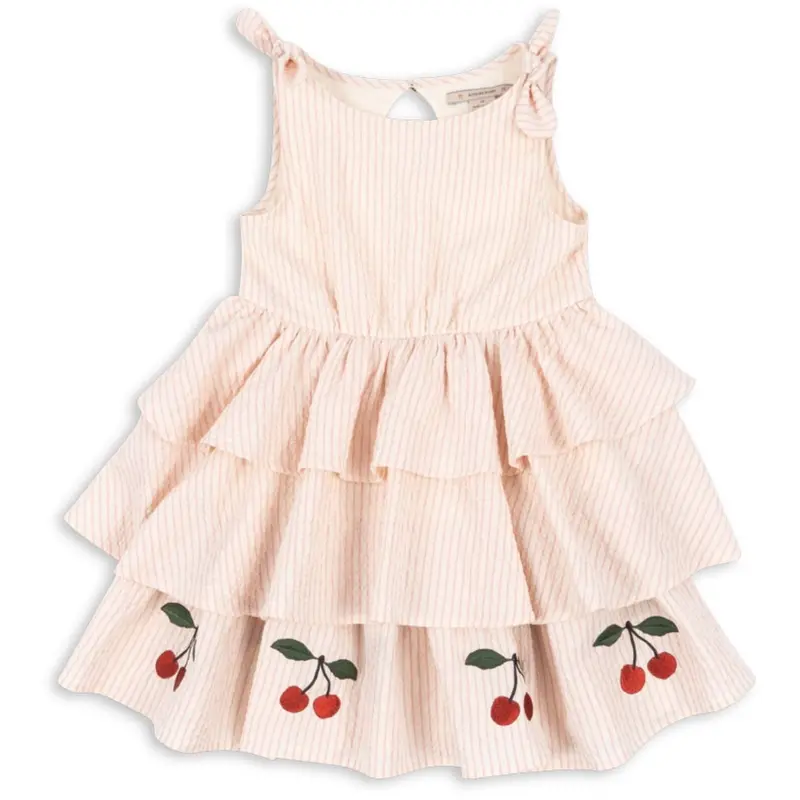 Konges Sløjd Peony Stripe Ellie Dress Gots 1