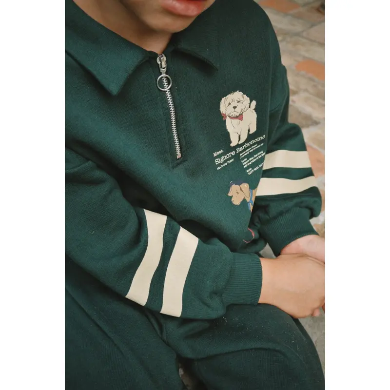 Konges Sløjd Pine Grove Doggy Half Zip Polo Ocs 2