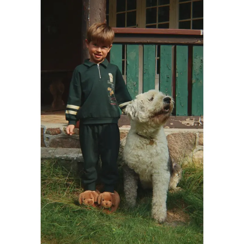 Konges Sløjd Pine Grove Doggy Half Zip Polo Ocs 5