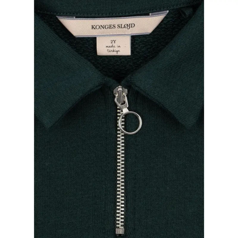 Konges Sløjd Pine Grove Doggy Half Zip Polo Ocs 8