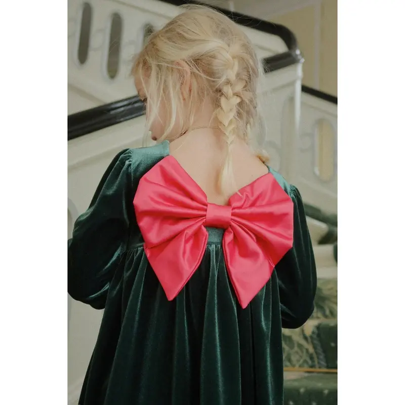Konges Sløjd Pine Grove Gia Bow Dress Grs 2