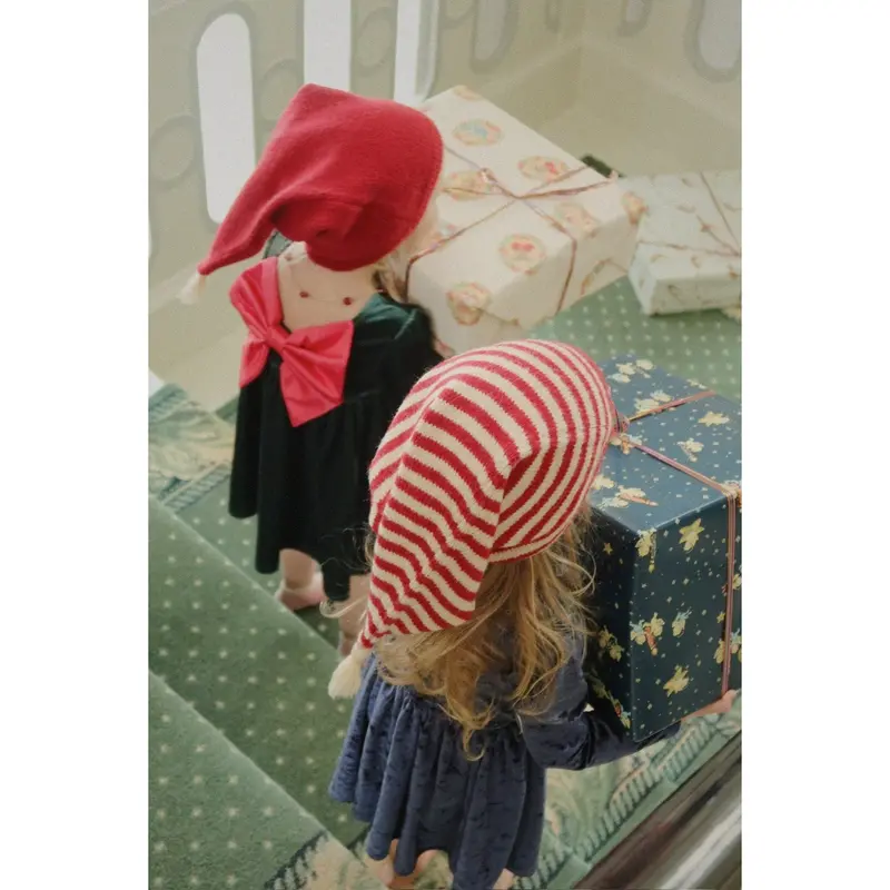 Konges Sløjd Pine Grove Gia Bow Dress Grs 4