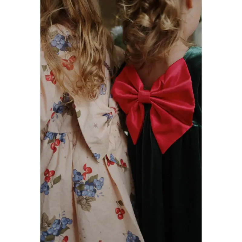 Konges Sløjd Pine Grove Gia Bow Dress Grs 5