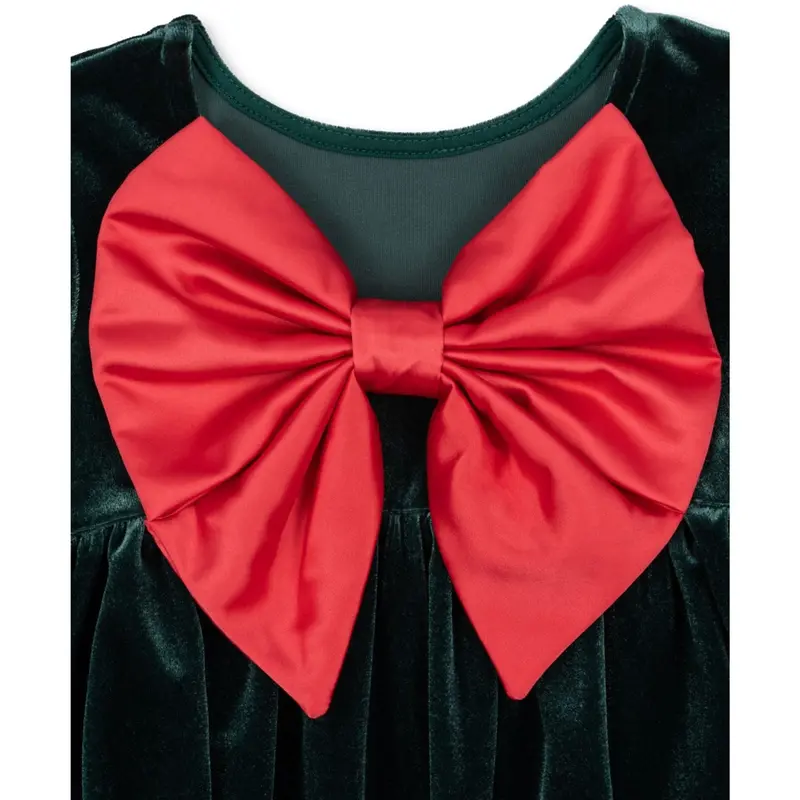 Konges Sløjd Pine Grove Gia Bow Dress Grs 6