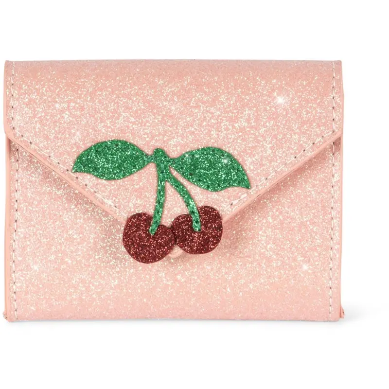 Konges Sløjd Pink Glitter Love Letter Wallet 1