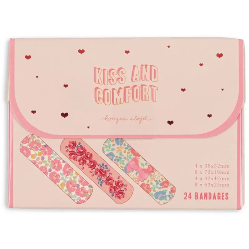 Konges Sløjd Pink Mix Kiss And Comfort Bandages 1
