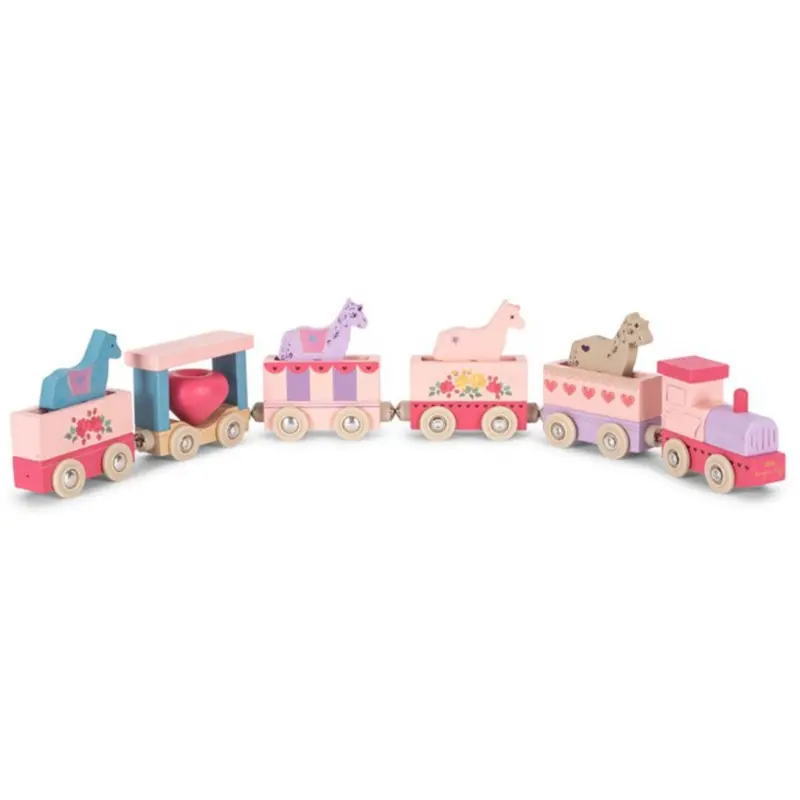Konges Sløjd Pink Unicorn Train Fsc 1