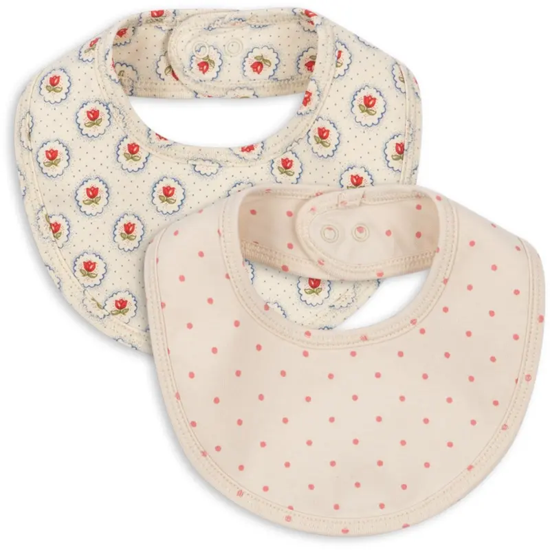 Konges Sløjd Pirouette Dot Basic 2 Pack Bibs 1