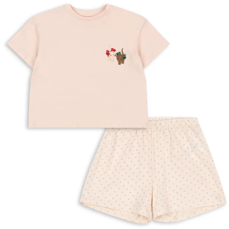 Konges Sløjd Pirouette Dot/Creole Pink Famo Box Fit Set Gots 1